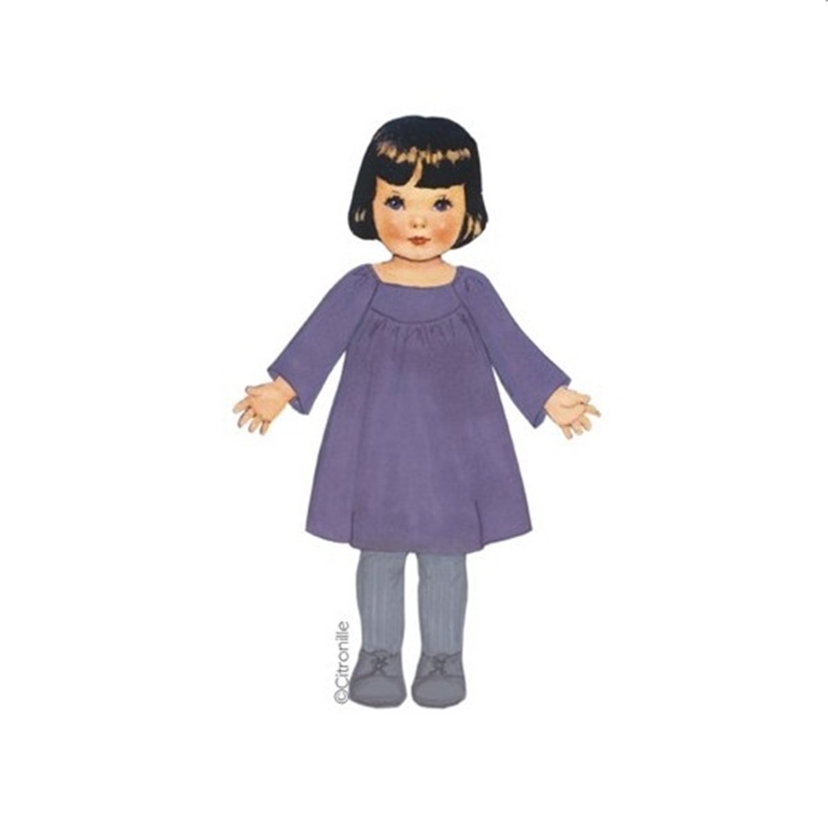 Patron Citronille - Albertine Fille -  - 2 ans à 16 ans 