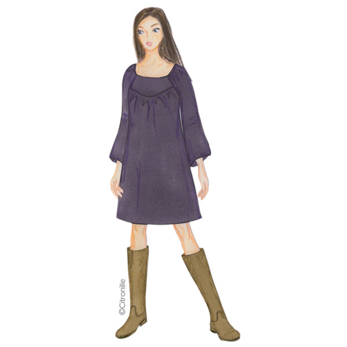Patron Citronille - Albertine Femme - - EUR36-46