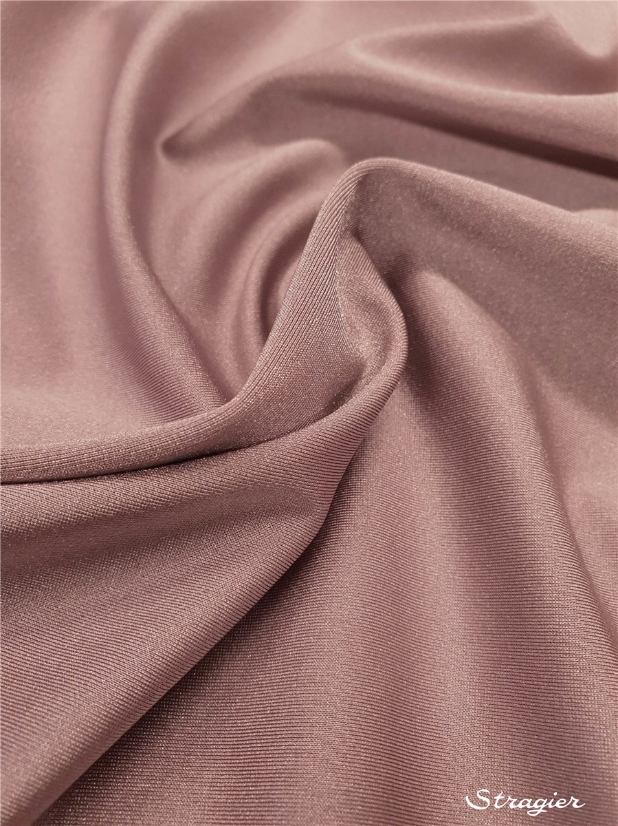 Ultra Stretch Glossy - uni - Rose grisé