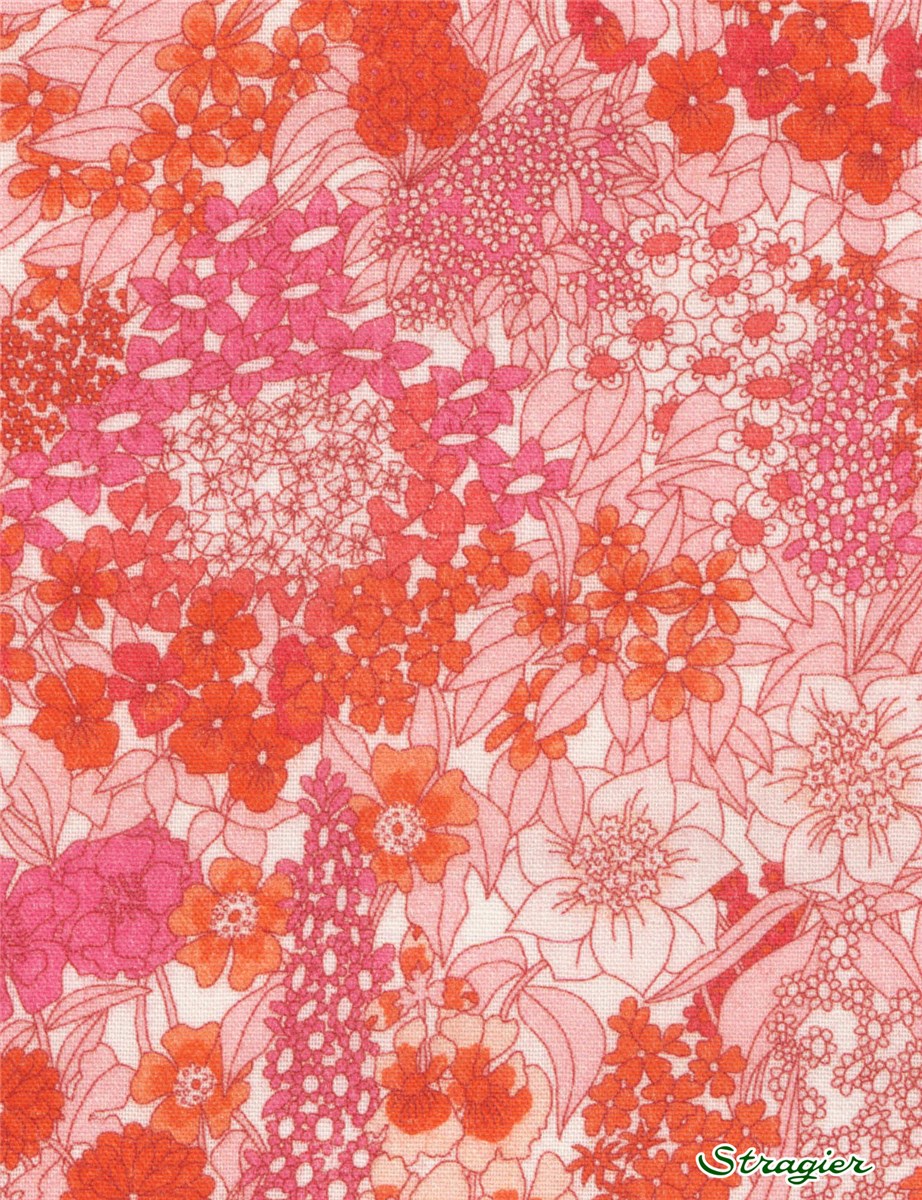 Liberty - Double Cotton - Ciara - Groseille