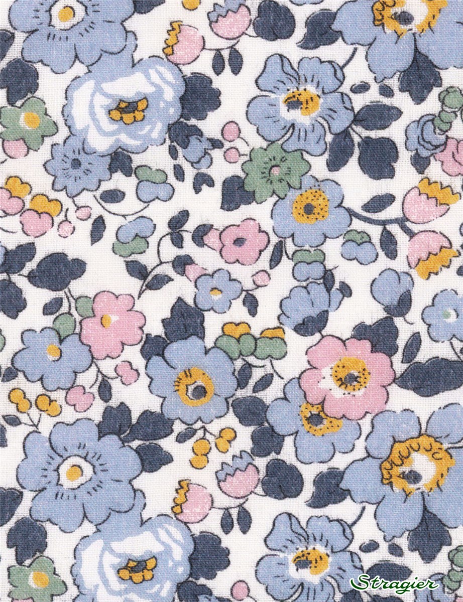 Liberty - Double Cotton - 2019 Betsy - Bleu Denim