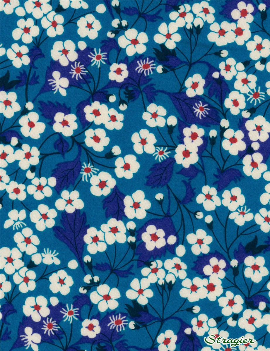 Liberty Tana Lawn - 1033 Mitsi - Outremer 