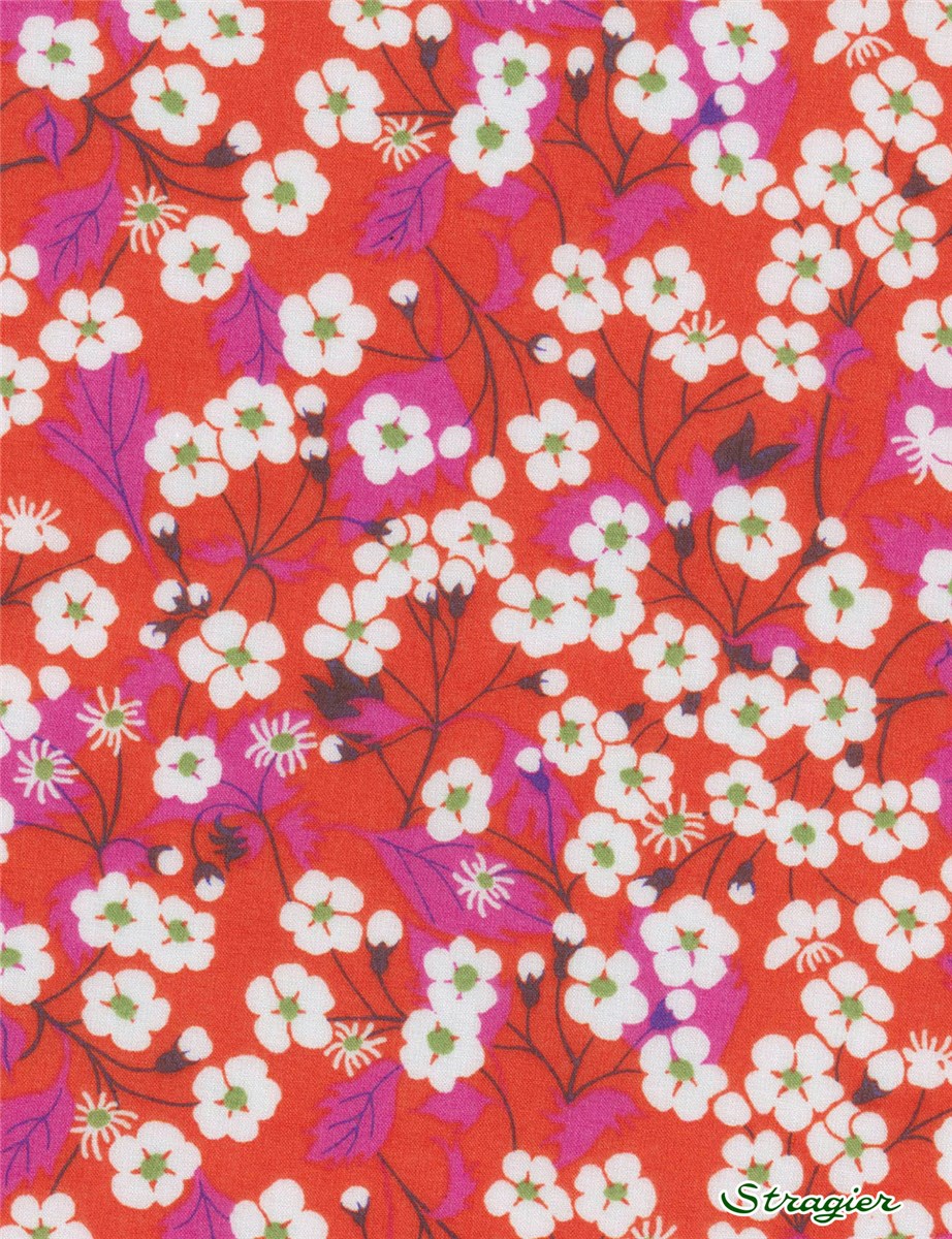 Liberty Tana Lawn - 1033 Mitsi - Hibiscus 