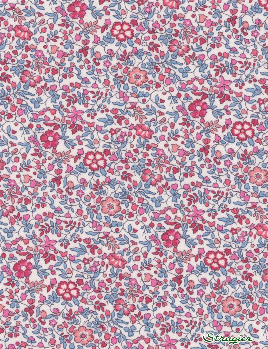 Liberty Tana Lawn - 8021 Katie and Millie - Fuchsia
