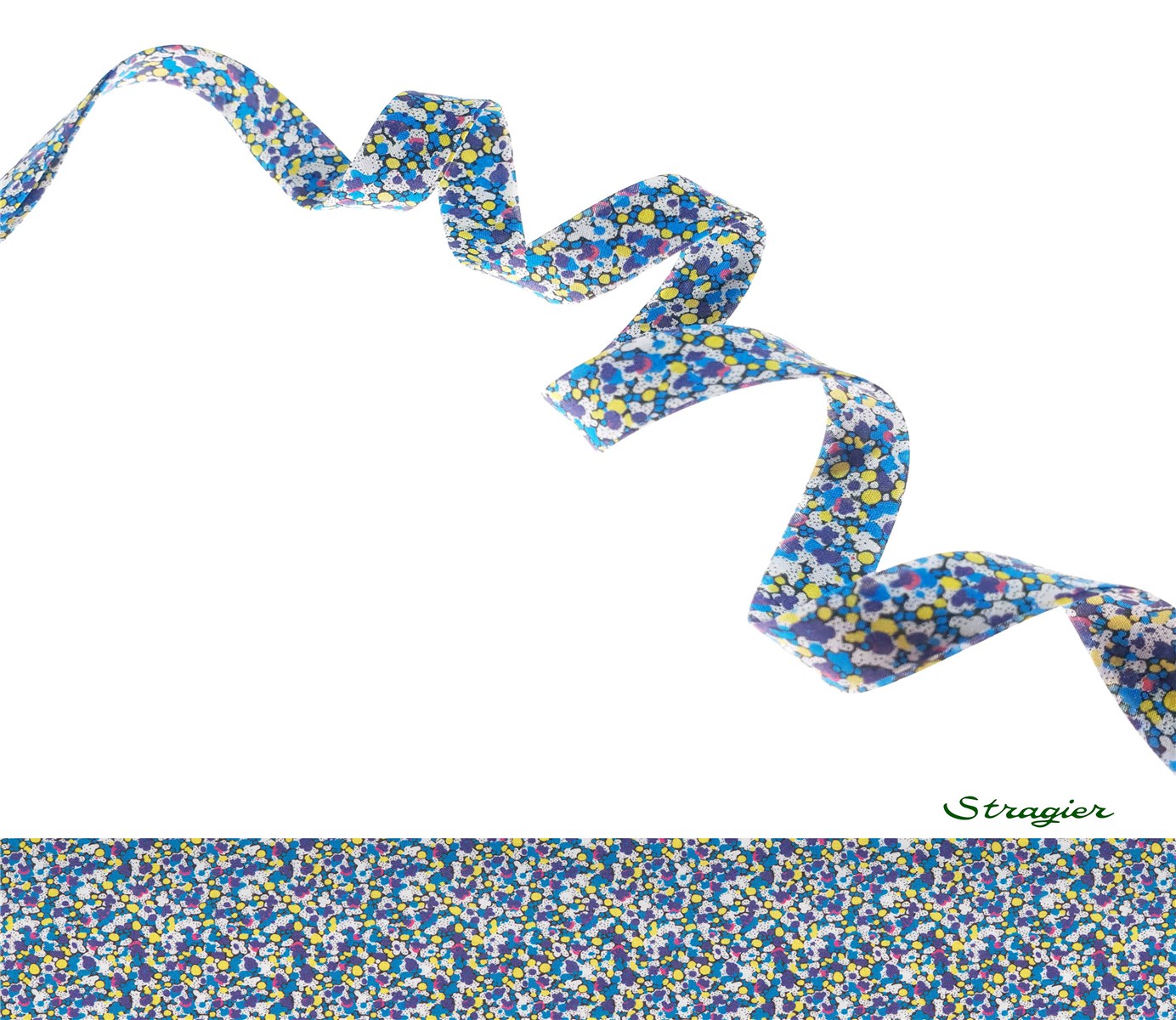 Biais Liberty - 9010 Pepper - Signac - 10 mm