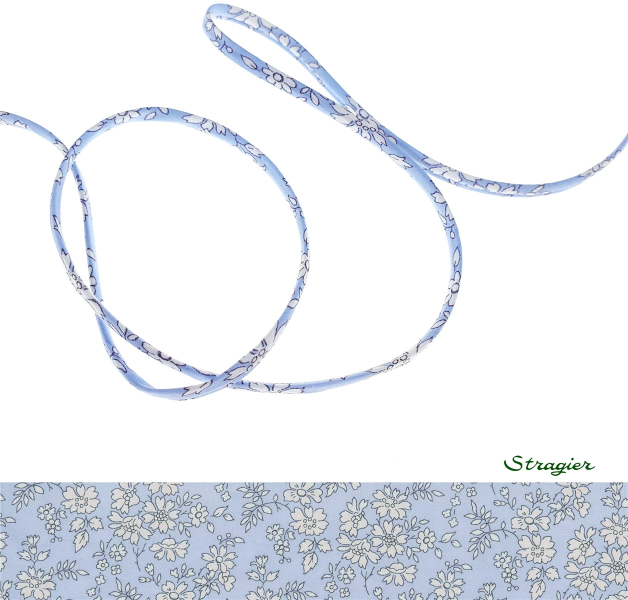 Cordon Liberty - 3055 Capel - Ciel - 4 mm