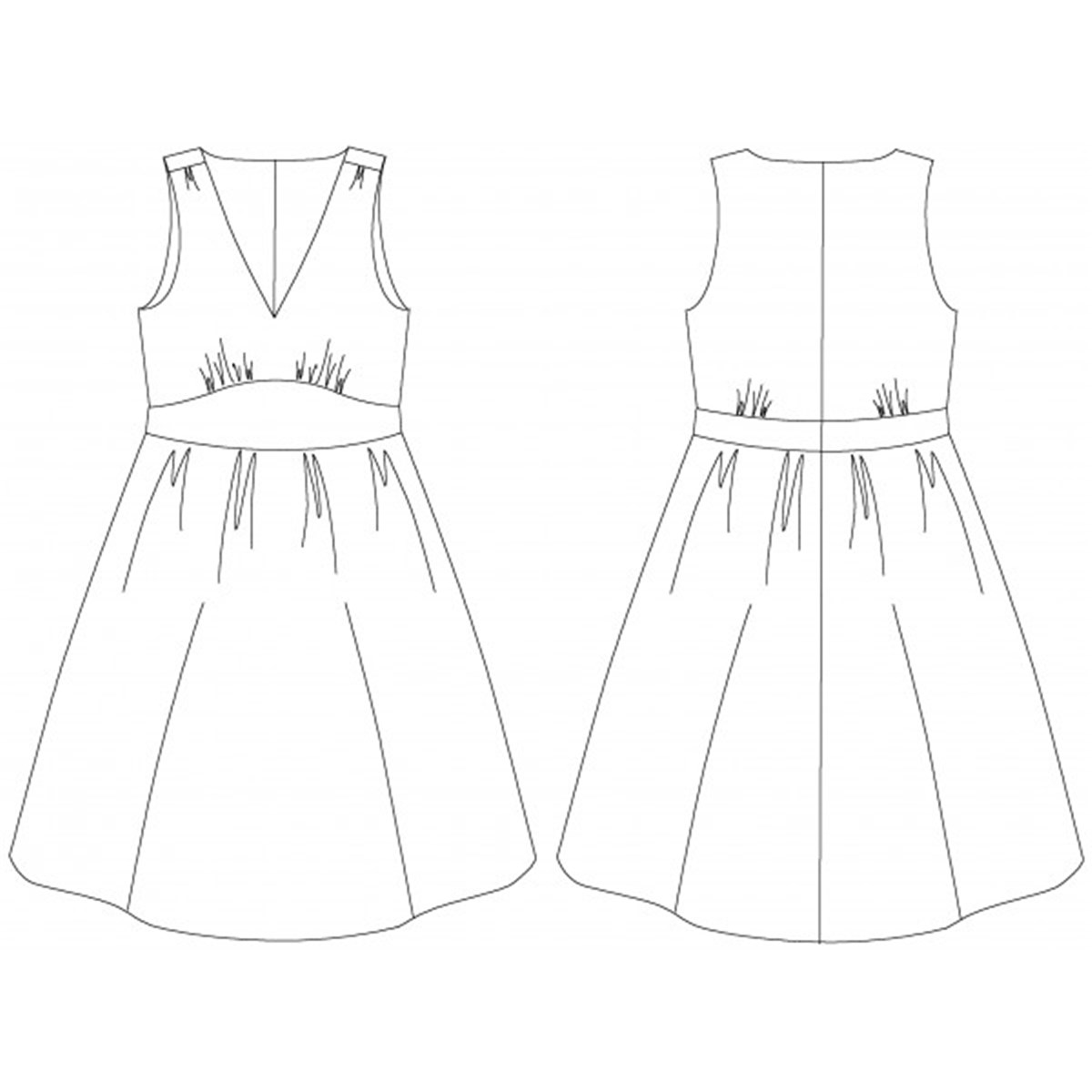 Patron "P&M" - Mademoiselle Joséphine -  - EUR 32-46 