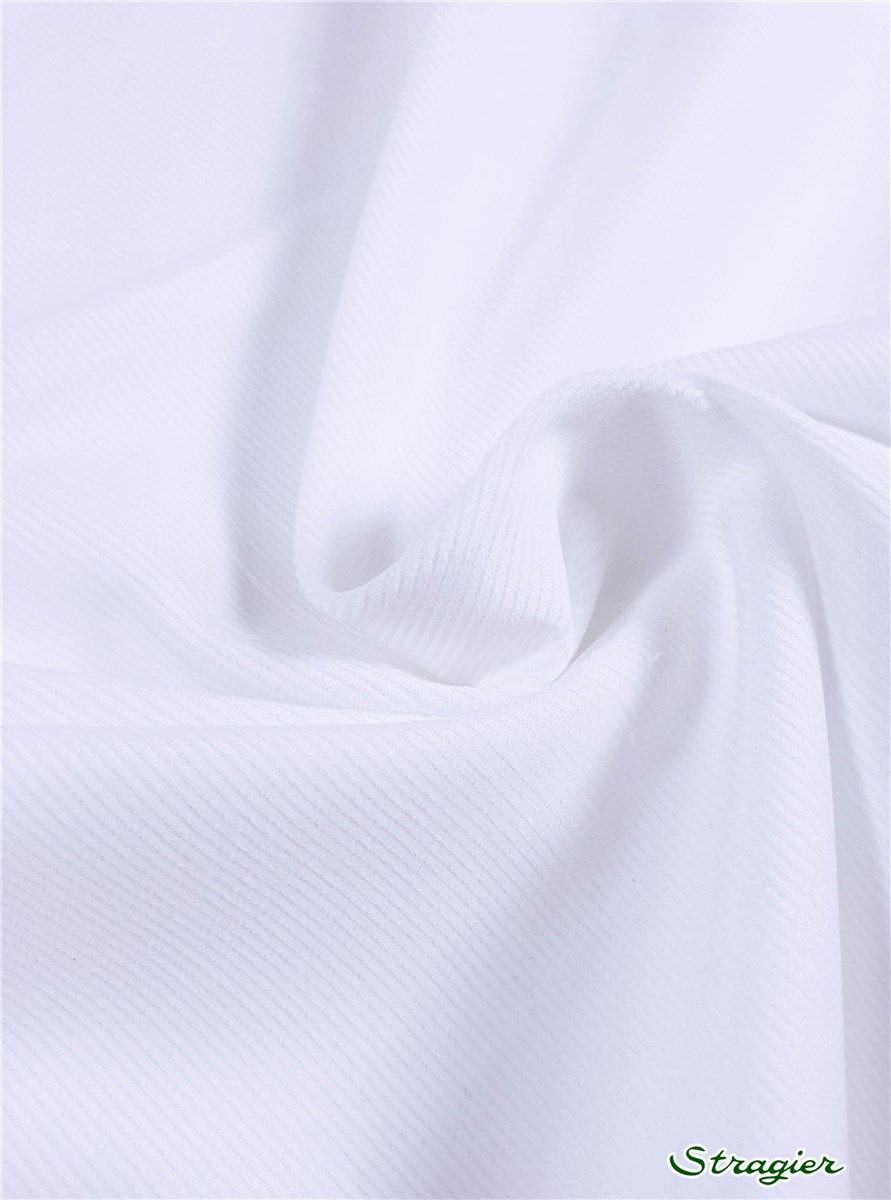 Velours Milleraies Soft - uni - Blanc 