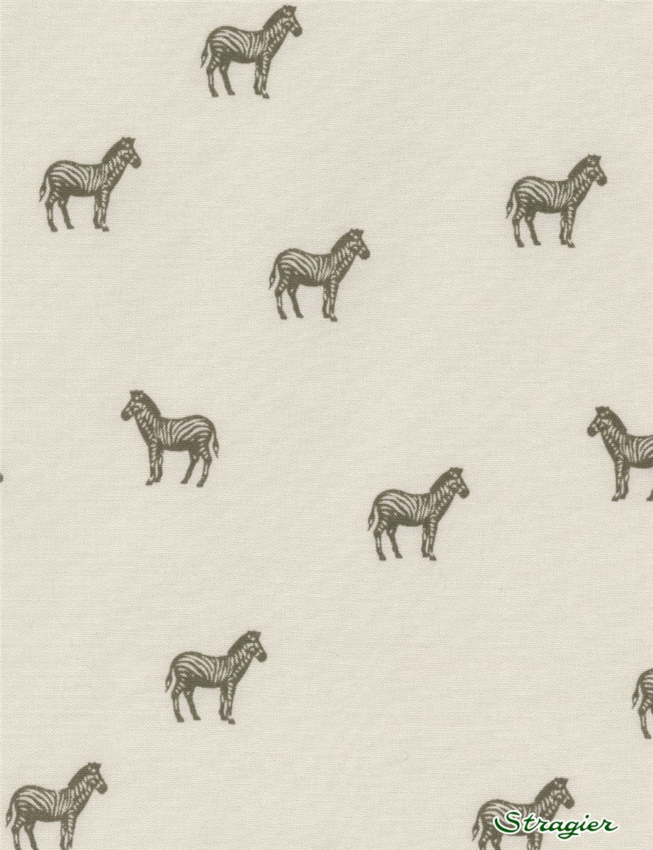 Javanaise Viscose - Zebra - Grège 