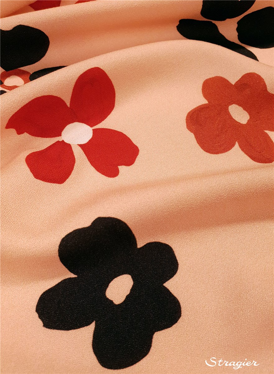 Viscose Crepe - soft - Miki - Nude
