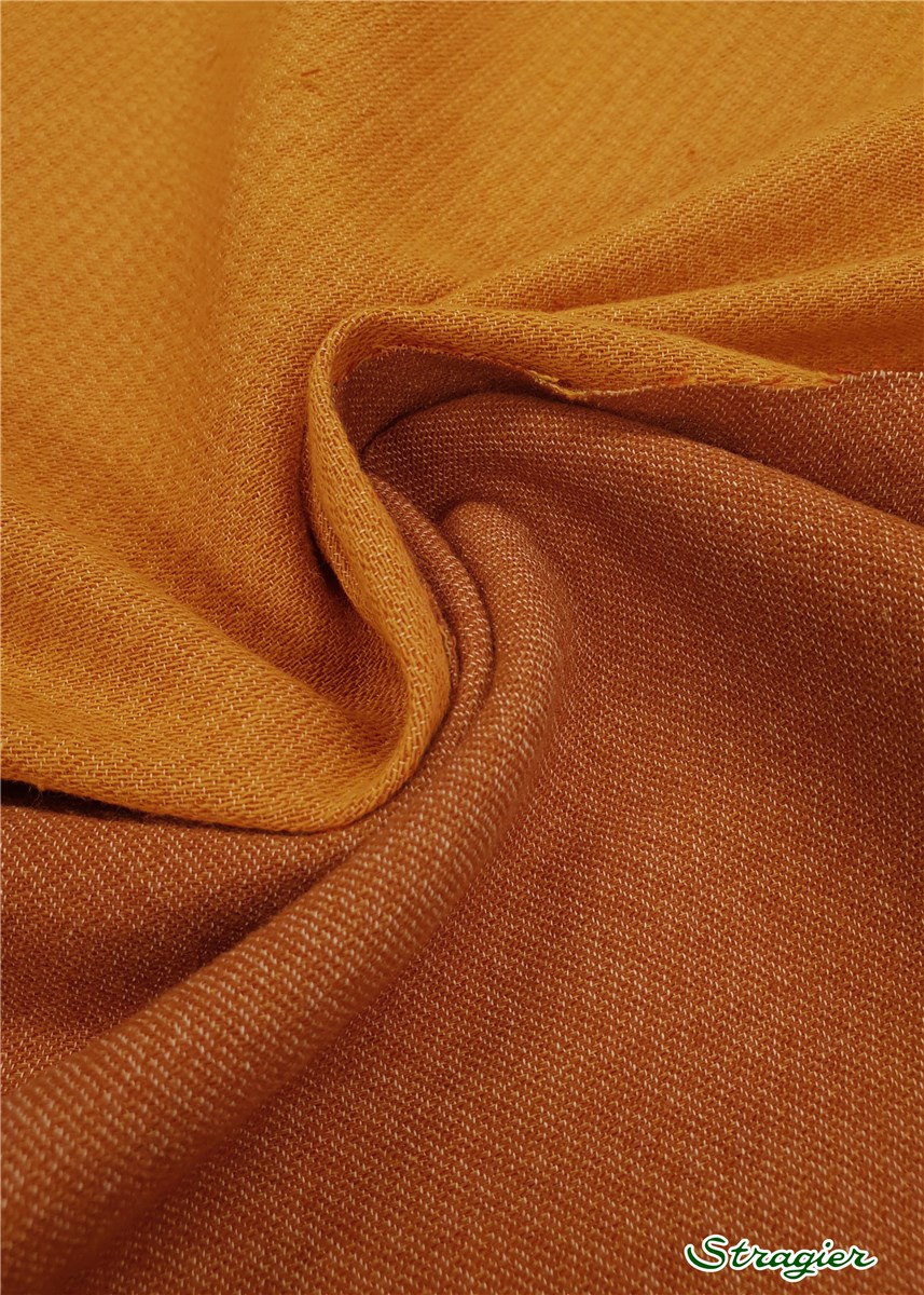 Trois Fils - pur coton - uni - Canelle-Paprika 