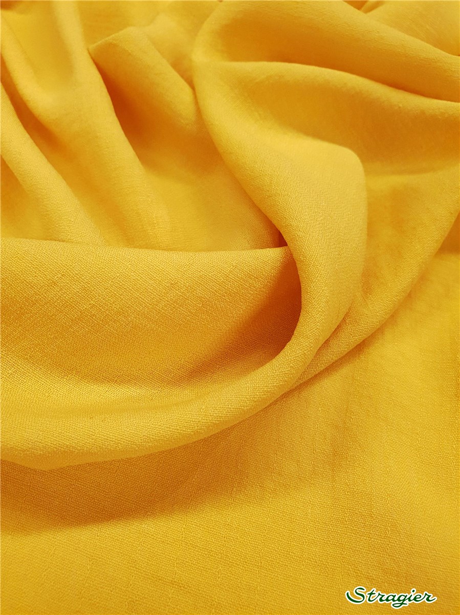 Batiste Microfibres - souple - uni - Jaune Citron 