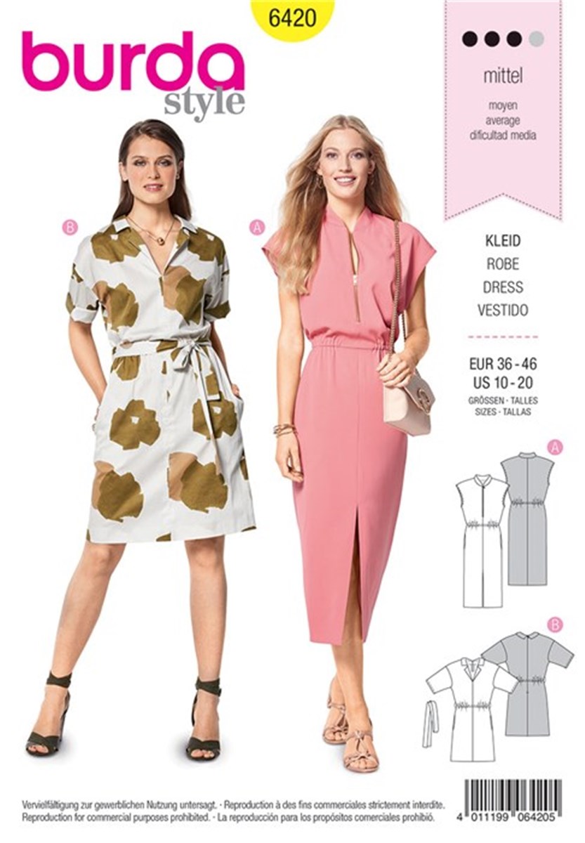 Patron Burda - 6420 -  - EUR 36-46 