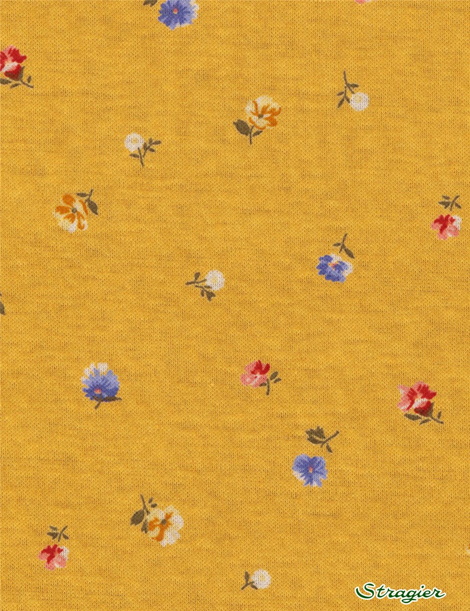 Coton Suisse - Interlock - mercerisé - Semiflora - Safran 