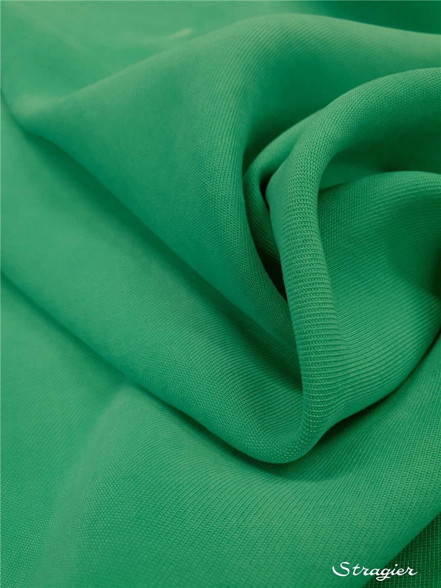 Twill Viscose lourd - Peau de Pêche - uni - Vert Menthe