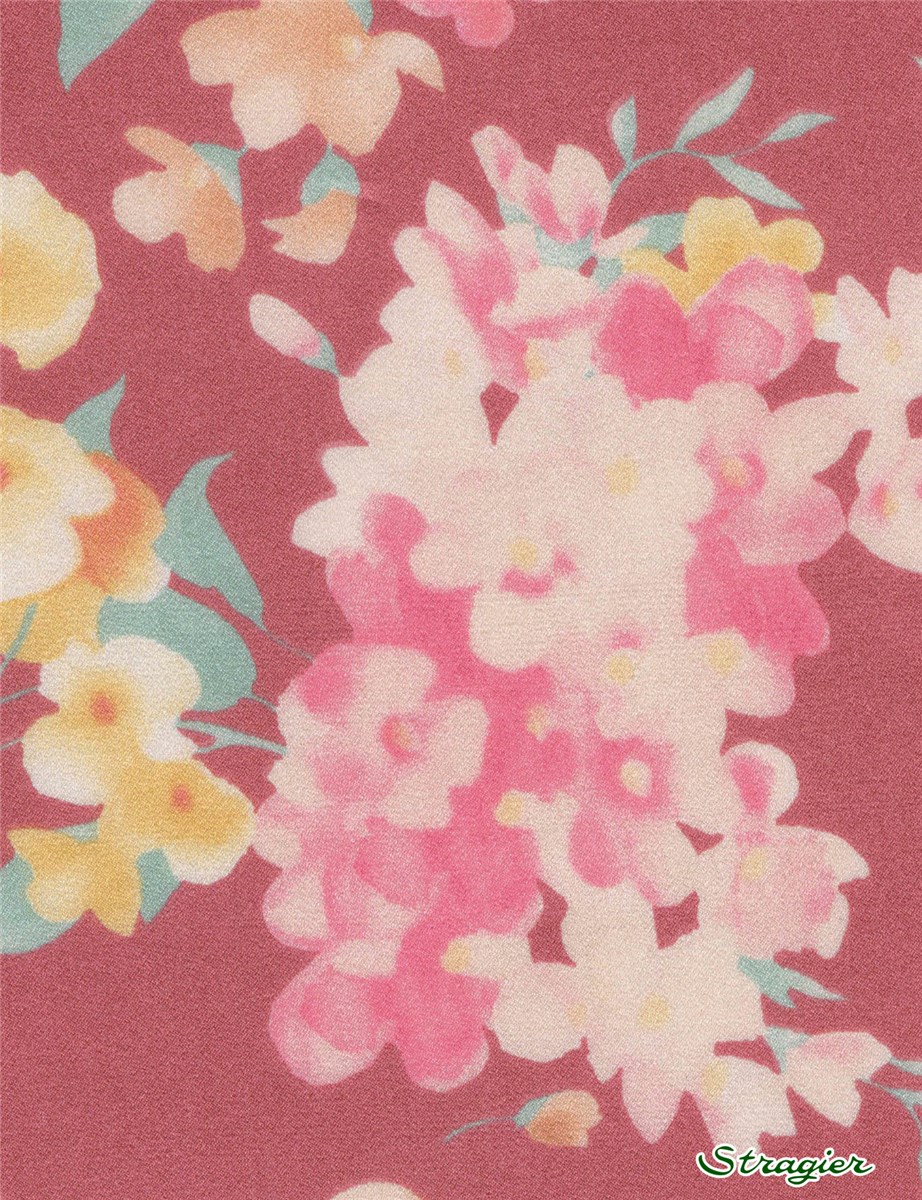 Silk Satin - Amélia - Rose et pêche