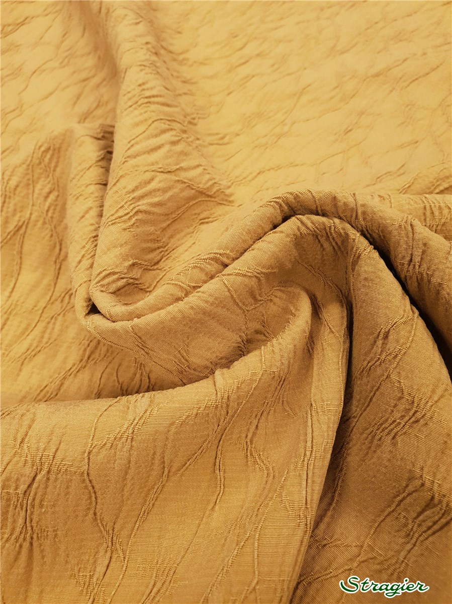 Jacquard-Cupro-Stretch - Papyrus - Paille 