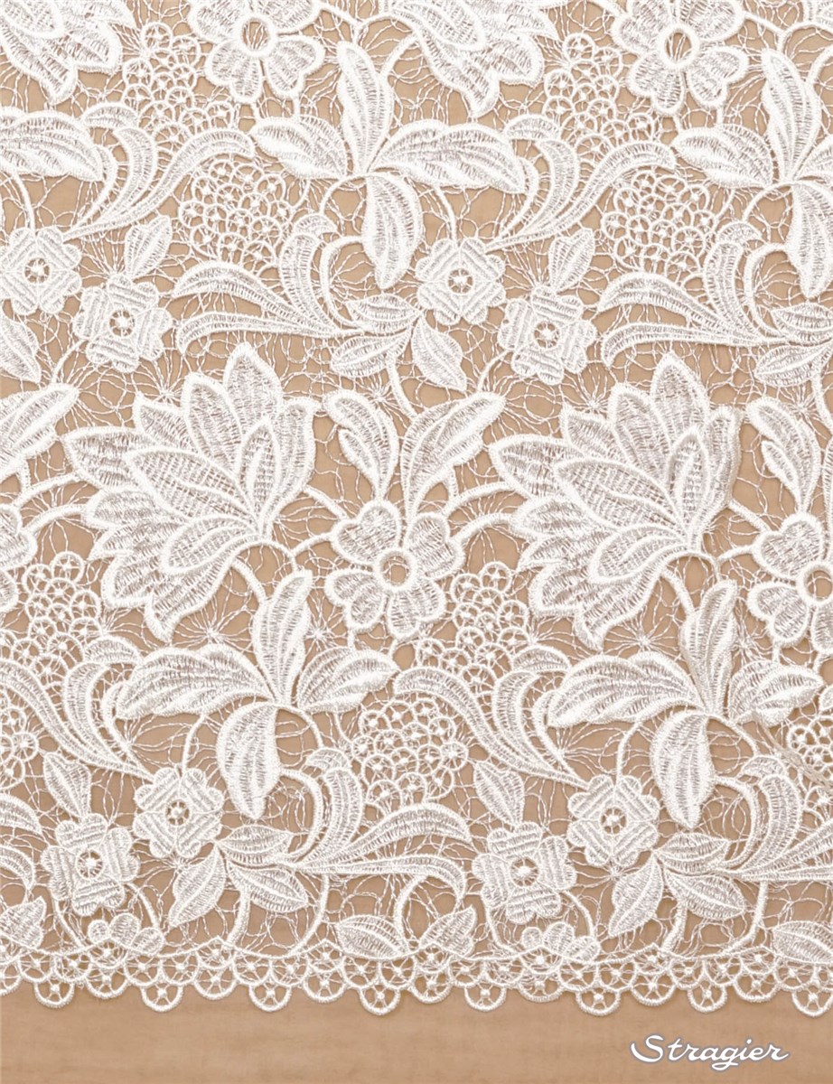 Guipure - Limeline - Crème Stragier - 132 cm