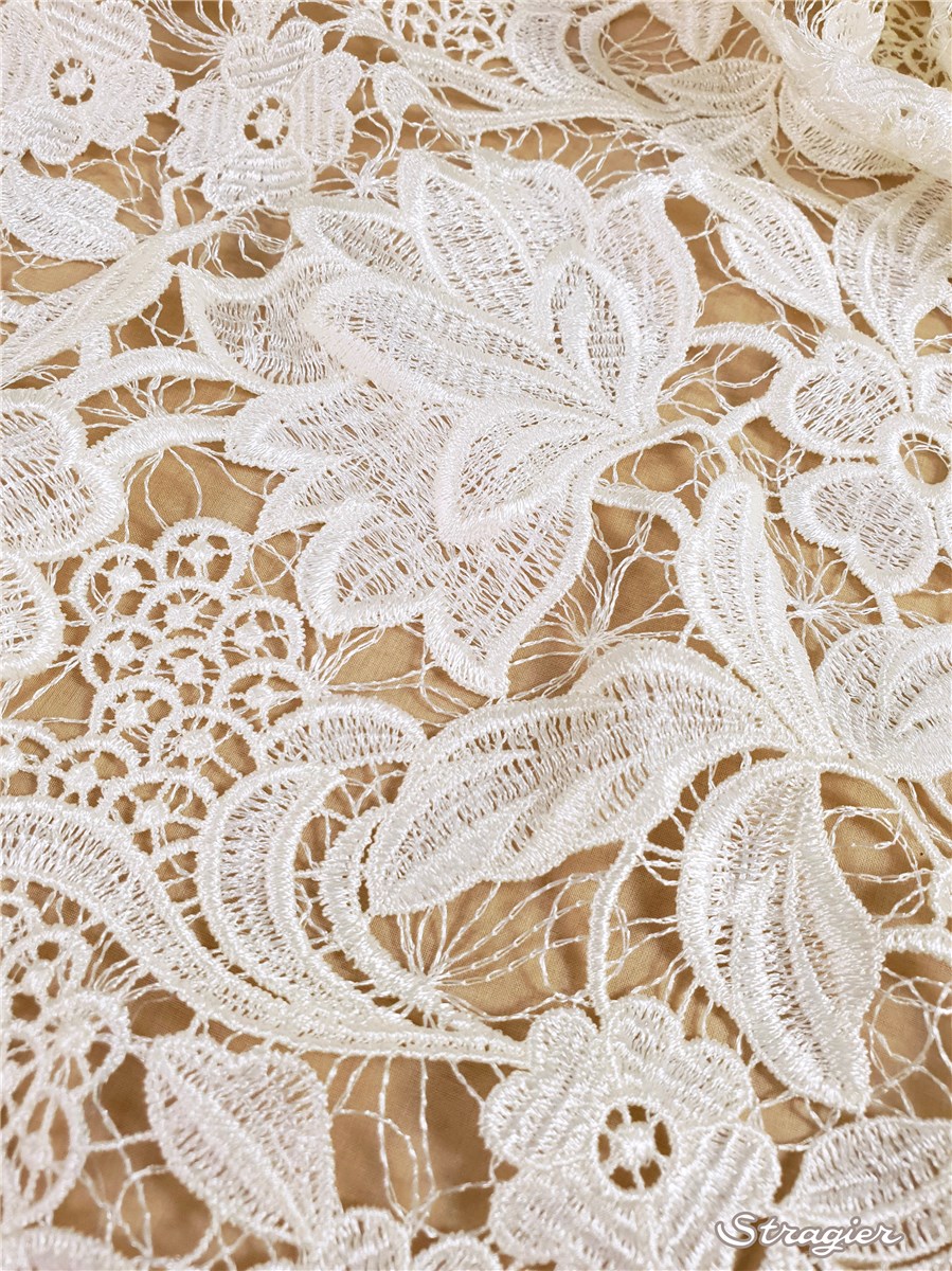 Guipure - Limeline - Crème Stragier - 132 cm