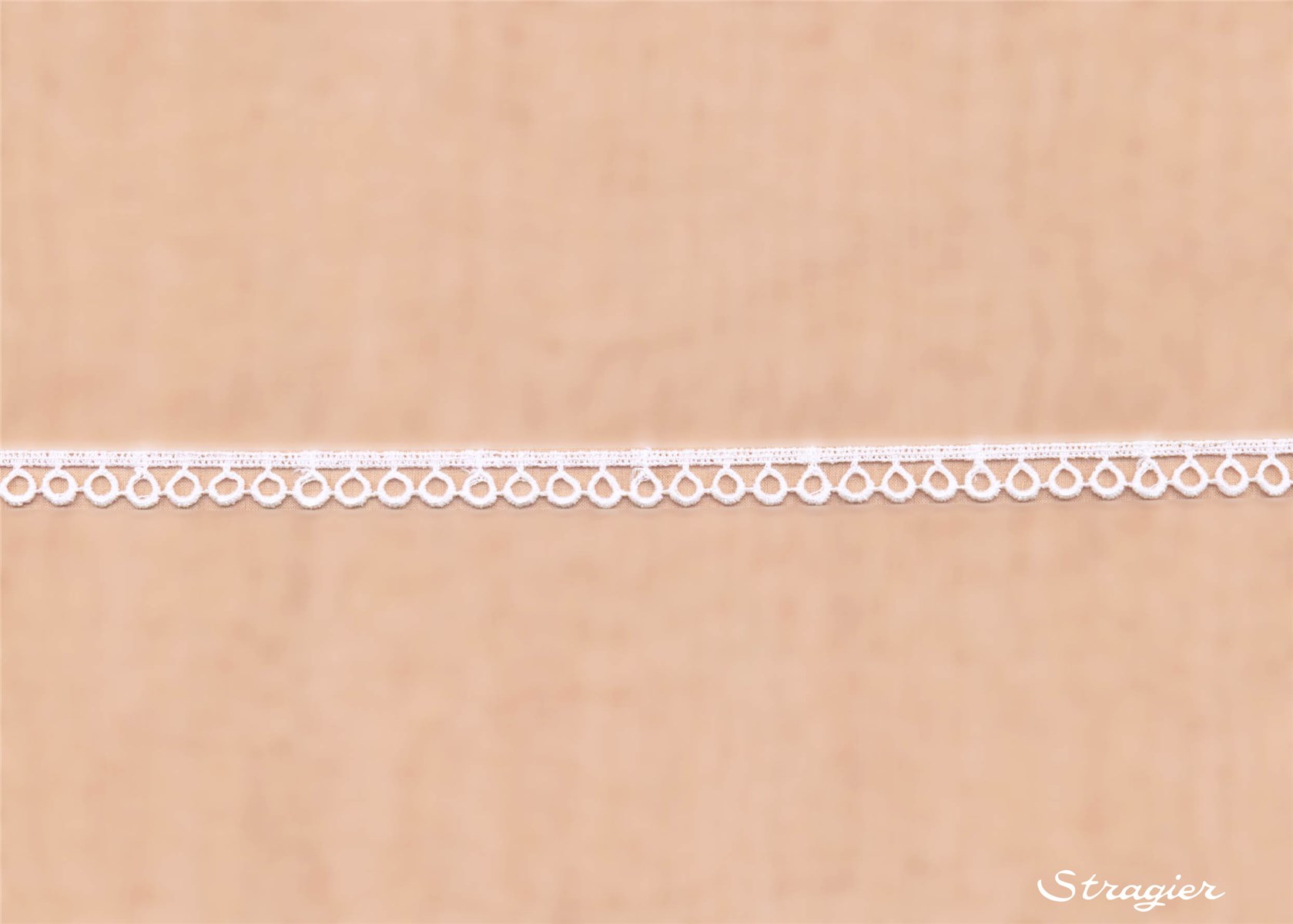 Guipure - Piccolienne - Blanc Optique Stragier - 11 mm