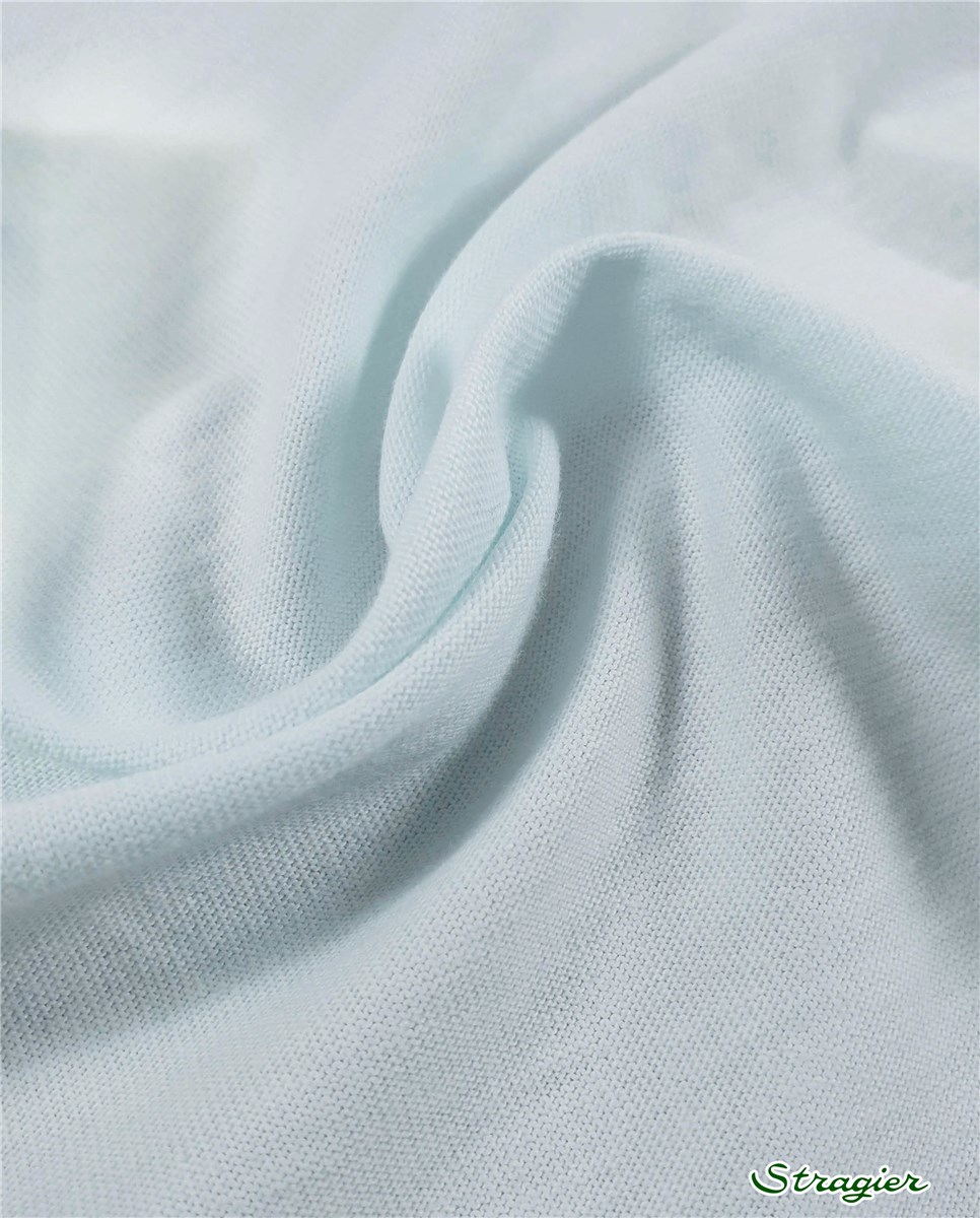 Pure Combed Cotton Jersey 160gr/sqm - Plain - Ciel clair