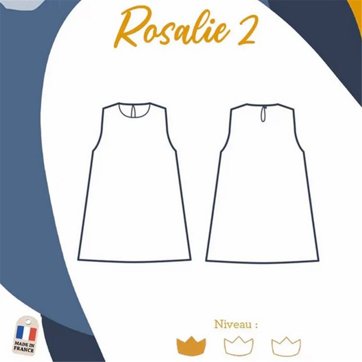 Patron l'Enfant Roi - Rosalie -  - 6 ans à 12 ans 