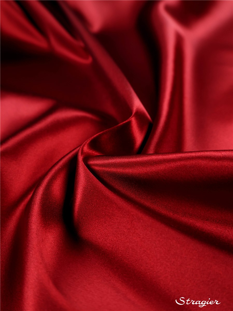 Duchess Satin - Plain - Rouge Rubis