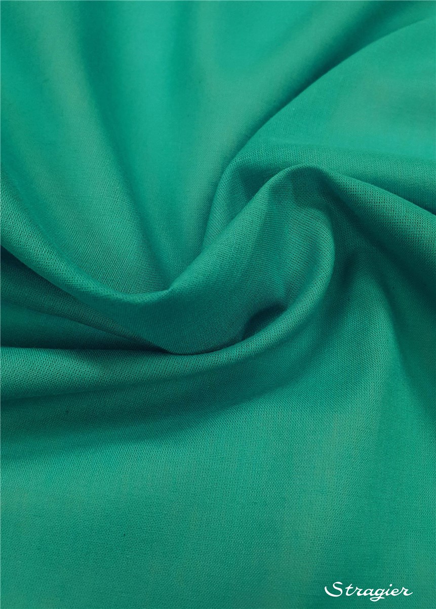 Batiste de Coton - Uni - Vert Aqua