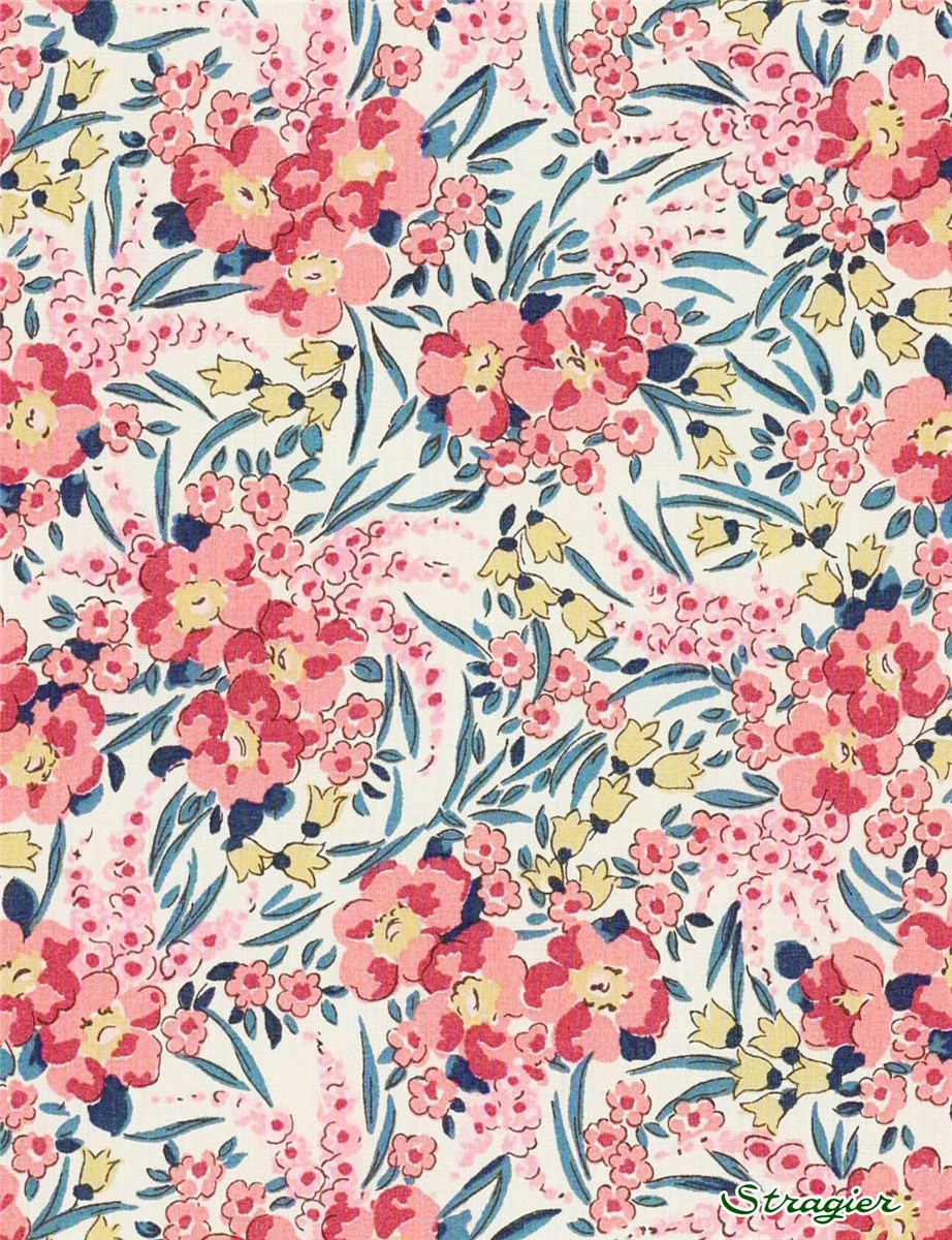 Liberty Tana Lawn - Swirling Petals - Emma