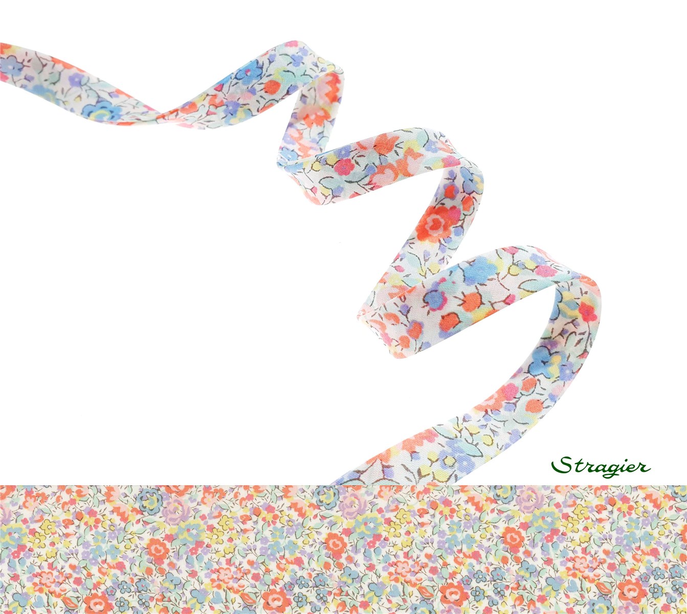 Liberty Bias Binding - 3038 Emma and Georgina - Danube - 10 mm
