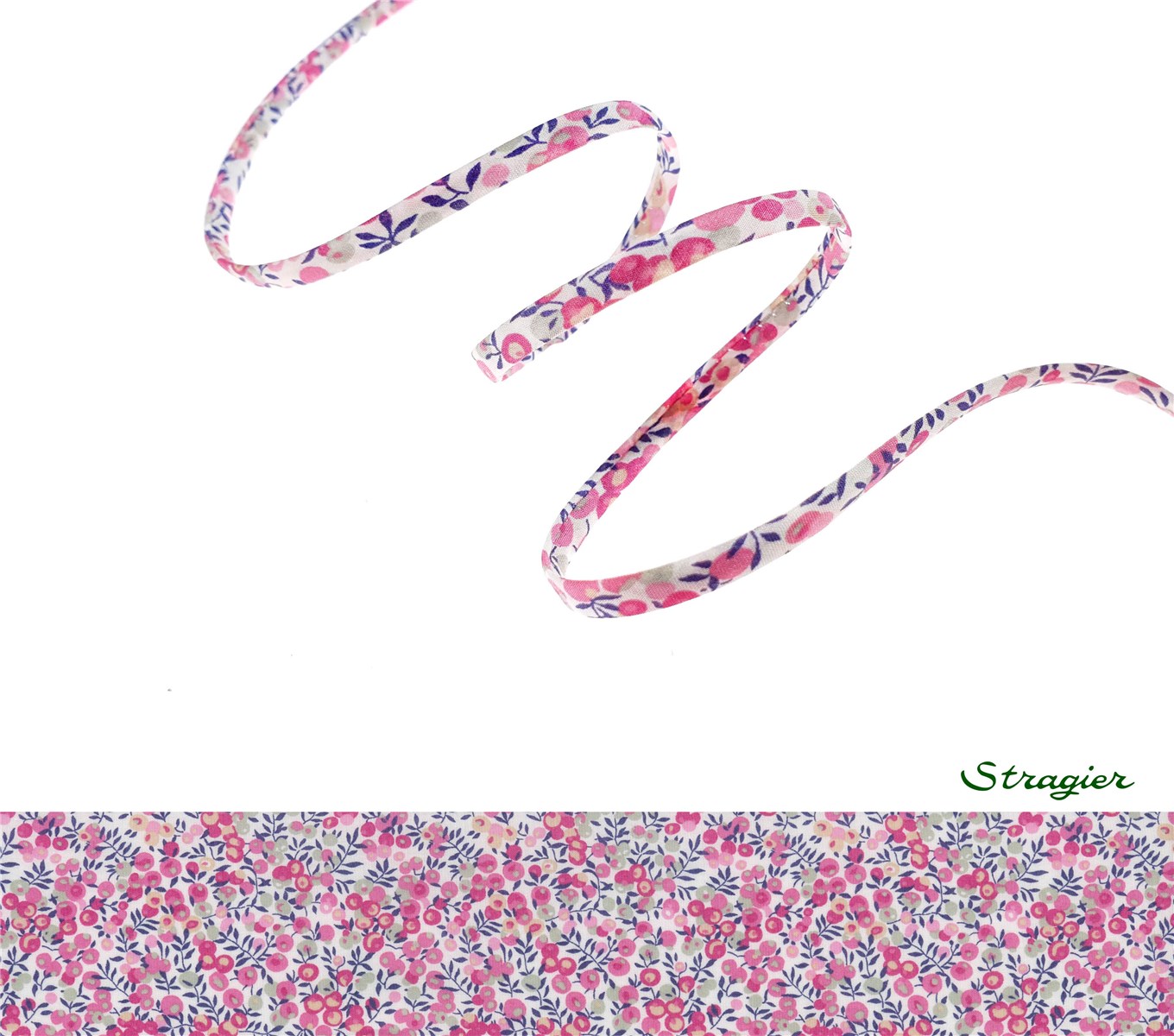 Liberty Cord - Wiltshire Bud - Bougainvillée - 4 mm