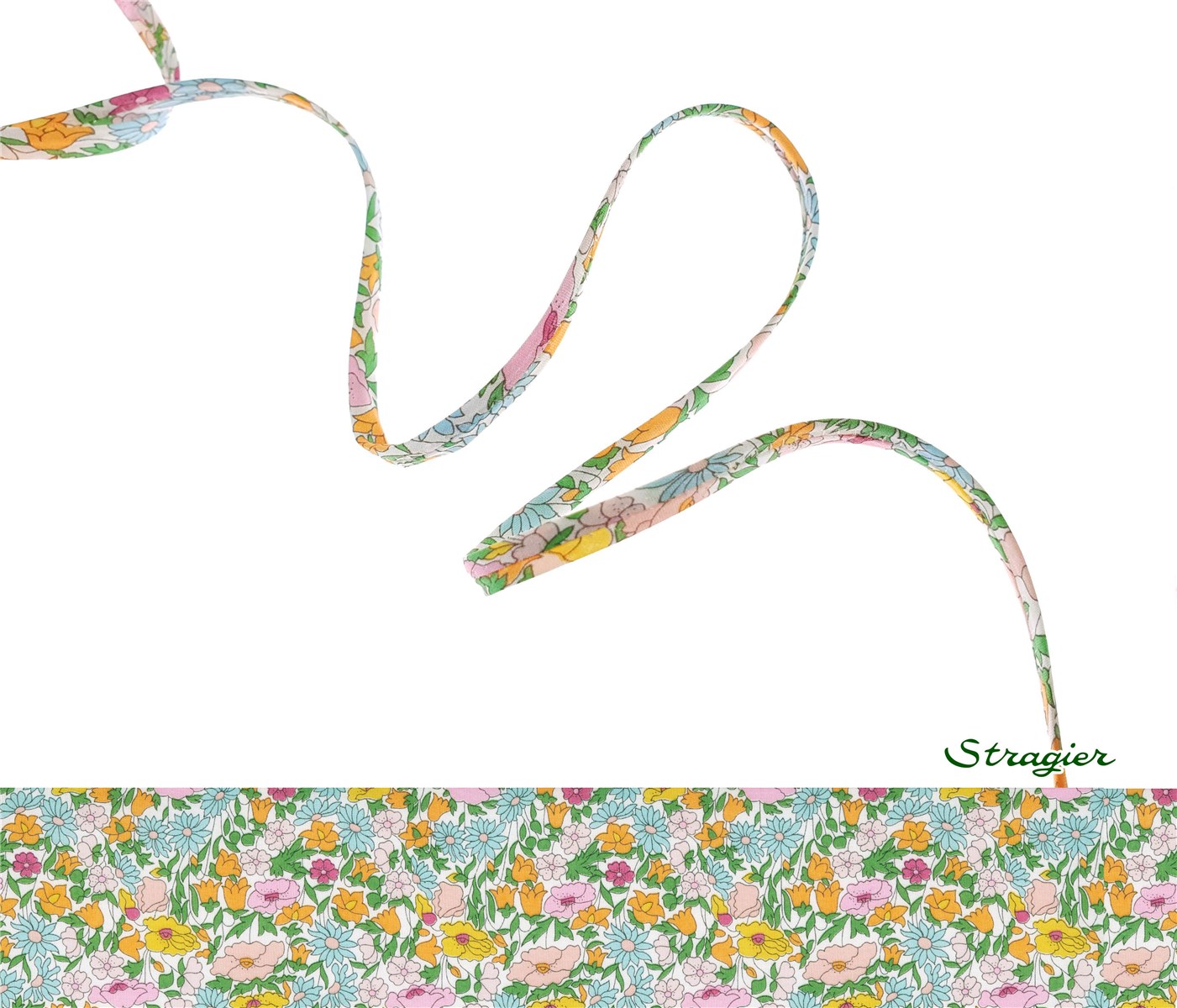 Liberty Cord - Poppy Forest - Rainbow - 4 mm