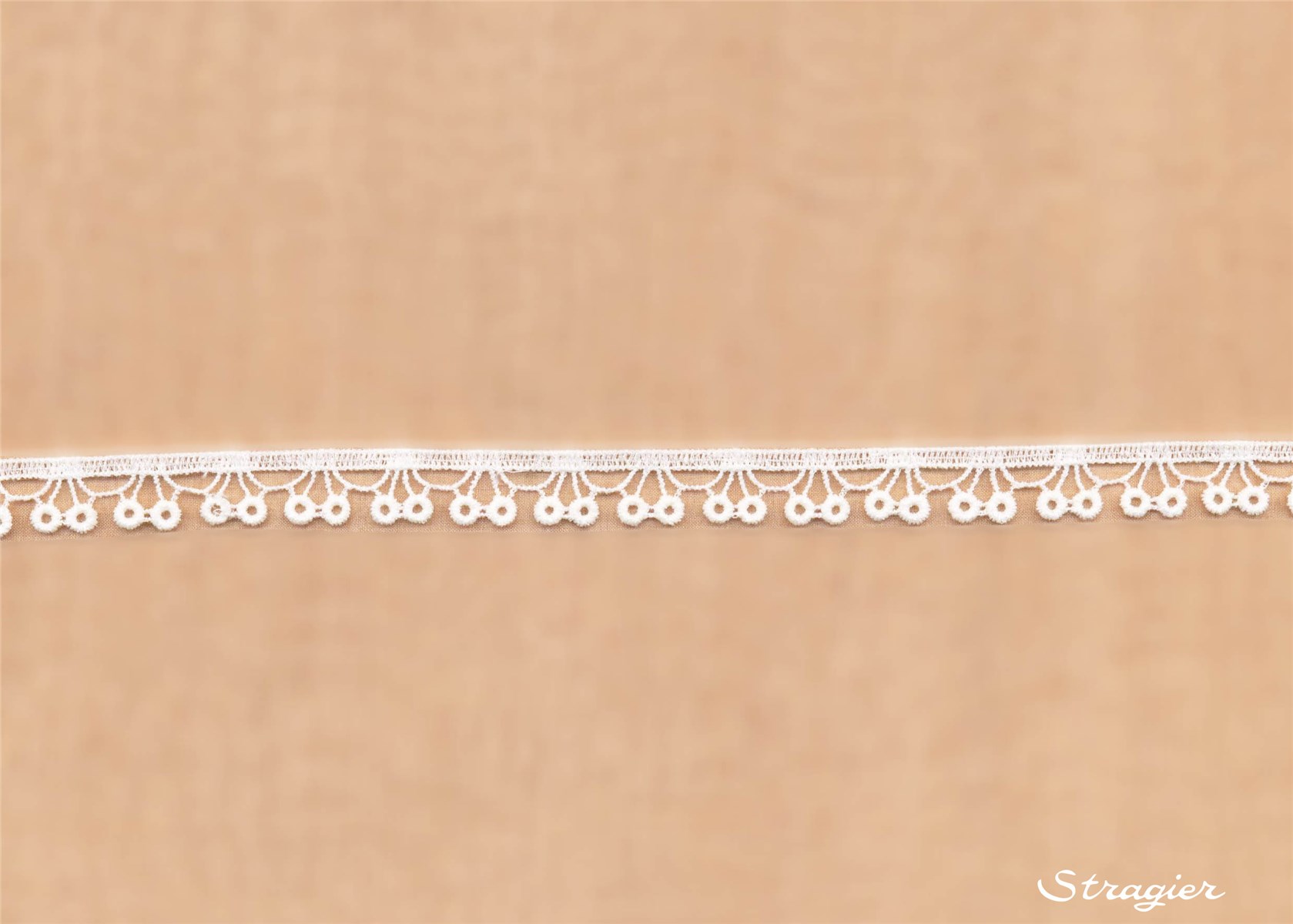 Guipure Lace - Data d'Amore - Stragier Ivory - 12 mm