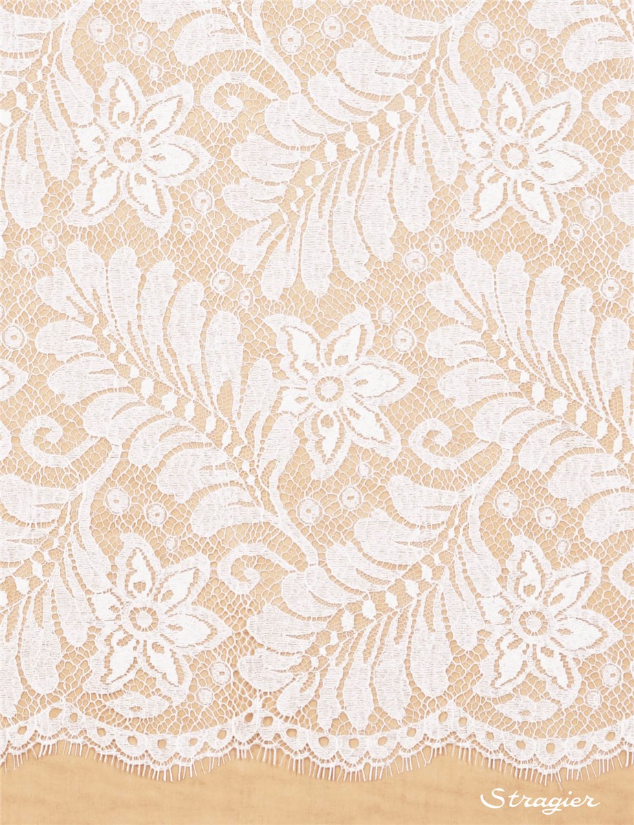 Calais Lace - Estivale - Ivoire clair Stragier - 90 cm