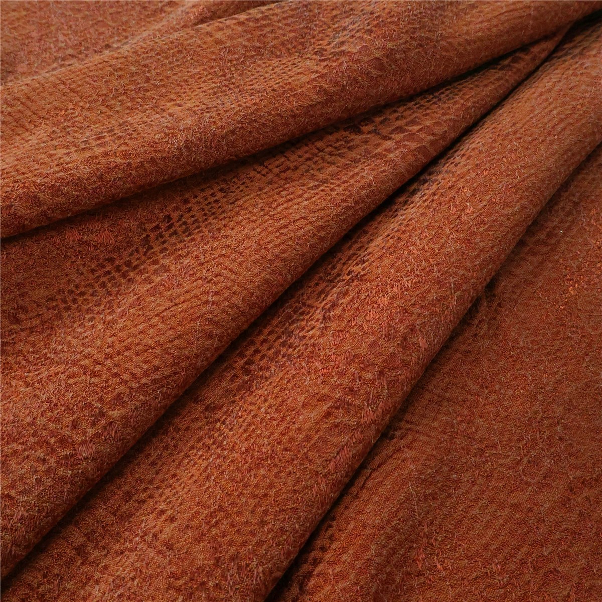 Damask Cupro - Pitillio - Sienne-Rouille