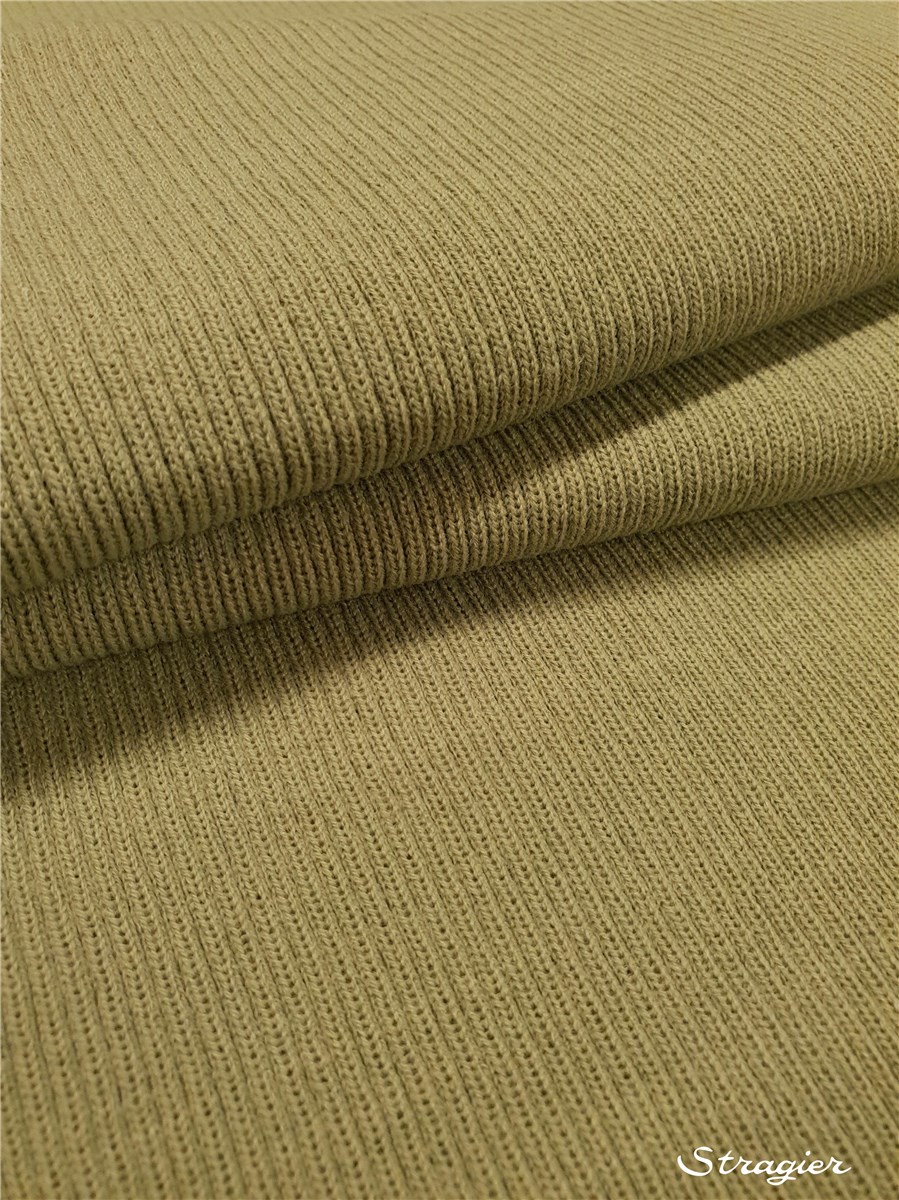 Tricot - medium - Côte 3mm - uni - Lichen Islandais - 70 cm