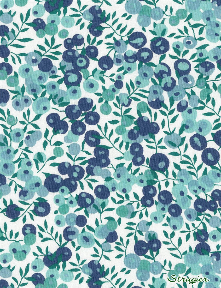 Liberty Tana Lawn - 9009 Wiltshire - Blue Crystal