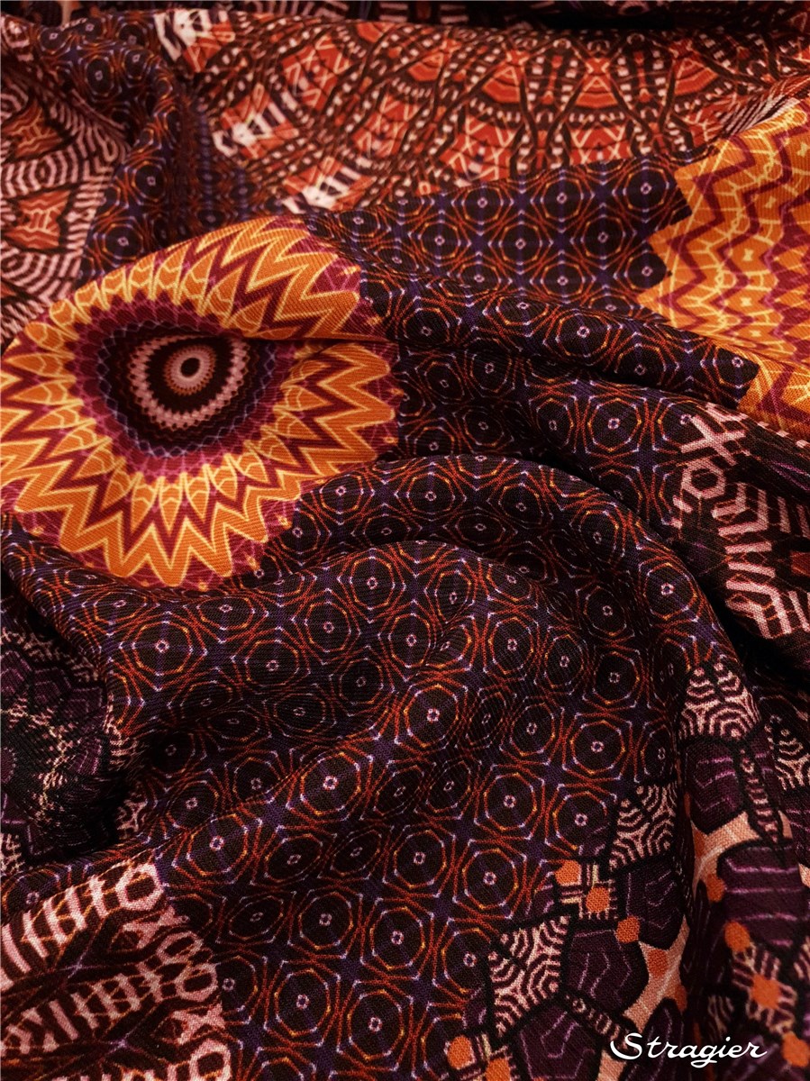 Artist Viscose Twill - Barazzetti - Terre de Sienne