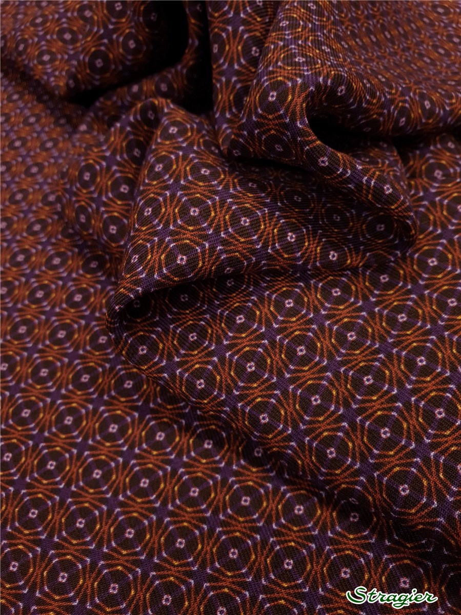 Twill Viscose Artiste - Paganini - Terre de Sienne 