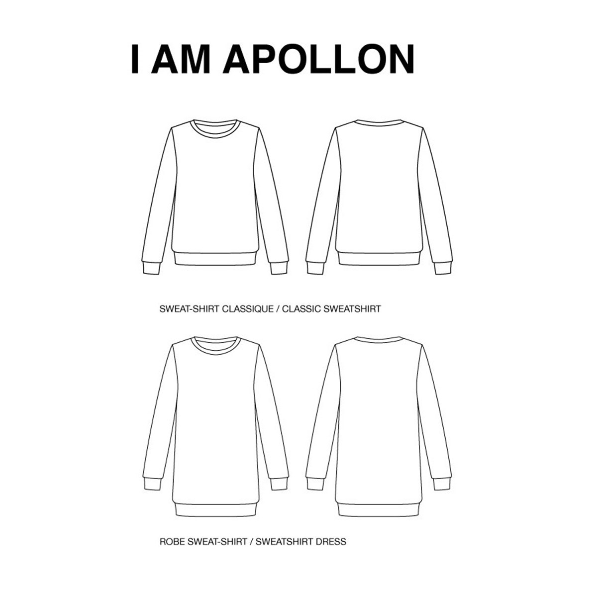 Patron I'AM - Sweatshirt Apollon -