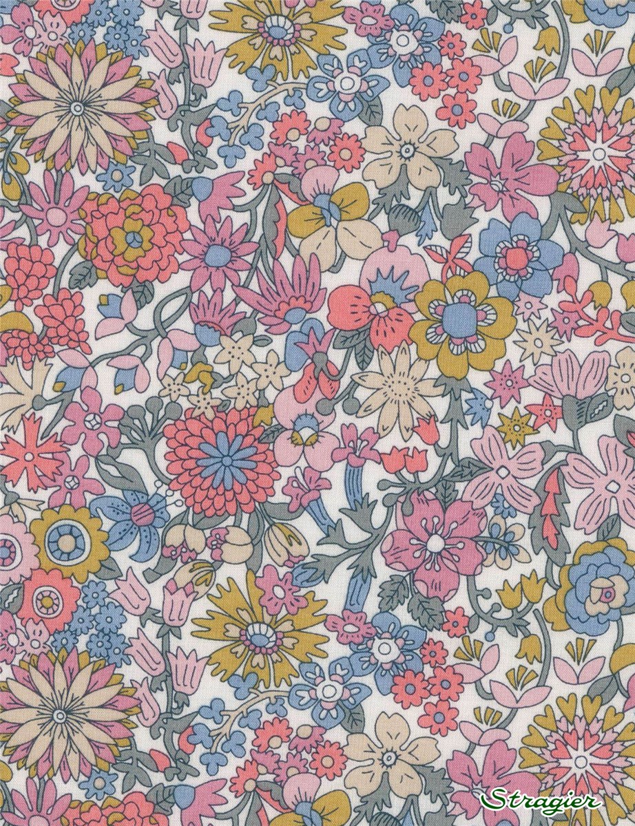Liberty Tana Lawn - 01103 June Blossom - A