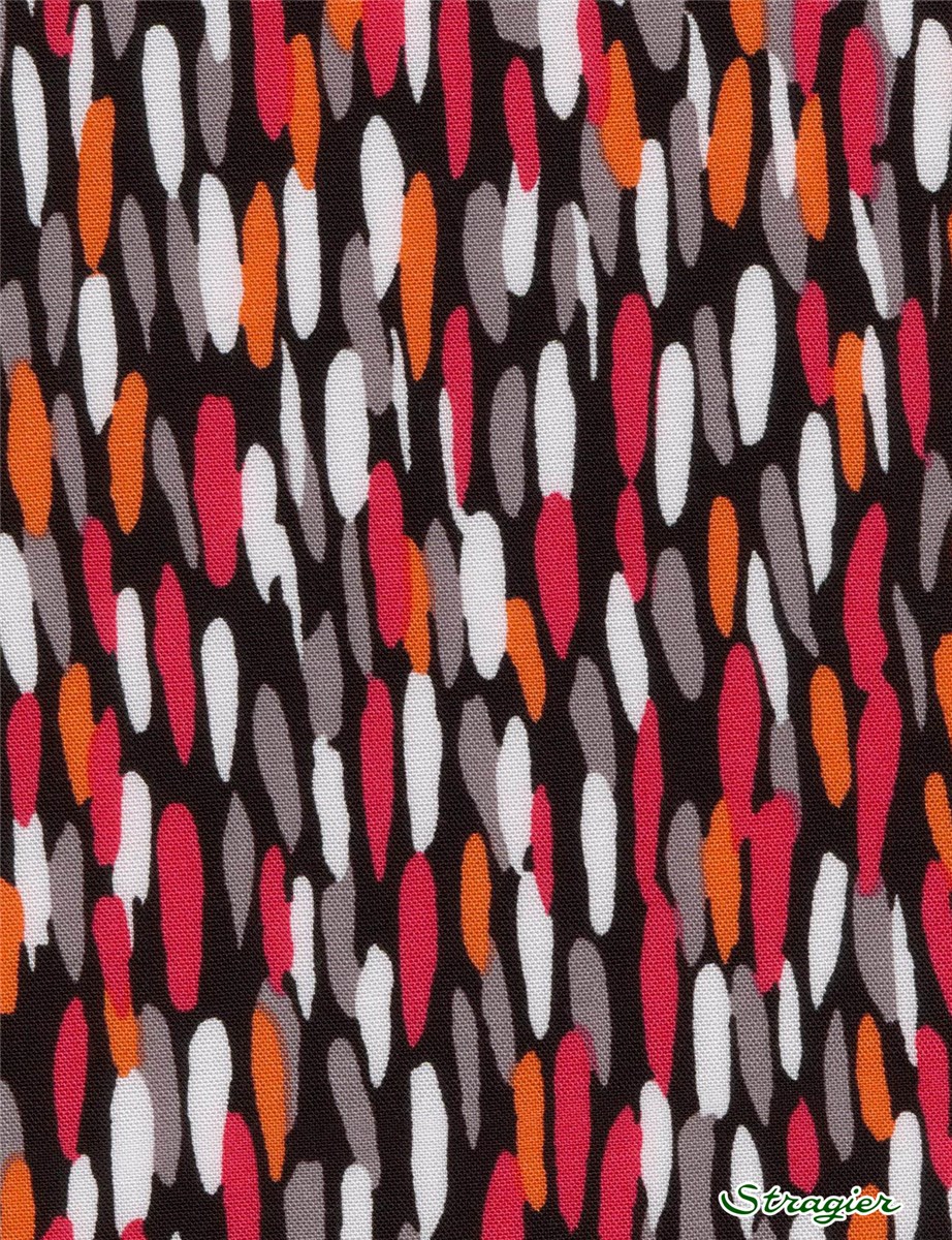 Viscose - Indy - Corail-Black 