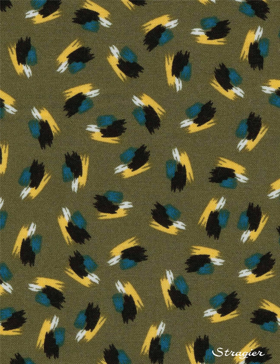 Viscose - Céline - Khaki 