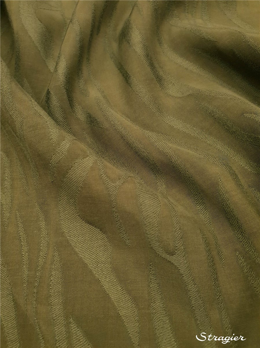 Jacquard souple Viscose - Thigmo - Khaki 