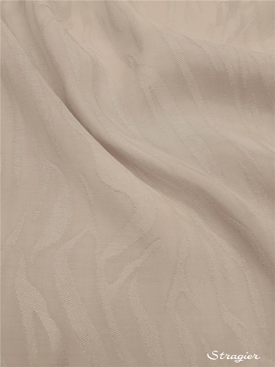 Jacquard souple Viscose - Thigmo - Beige Mastic 