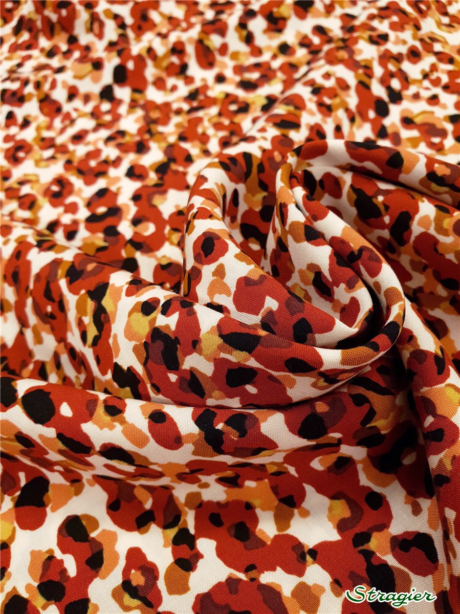 Javanaise Viscose - Leo Tuly - Sienne 