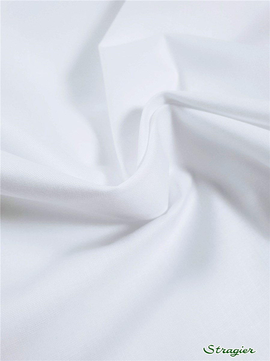 Popeline pur Coton BIO - Blanc - voir article 0000 8933