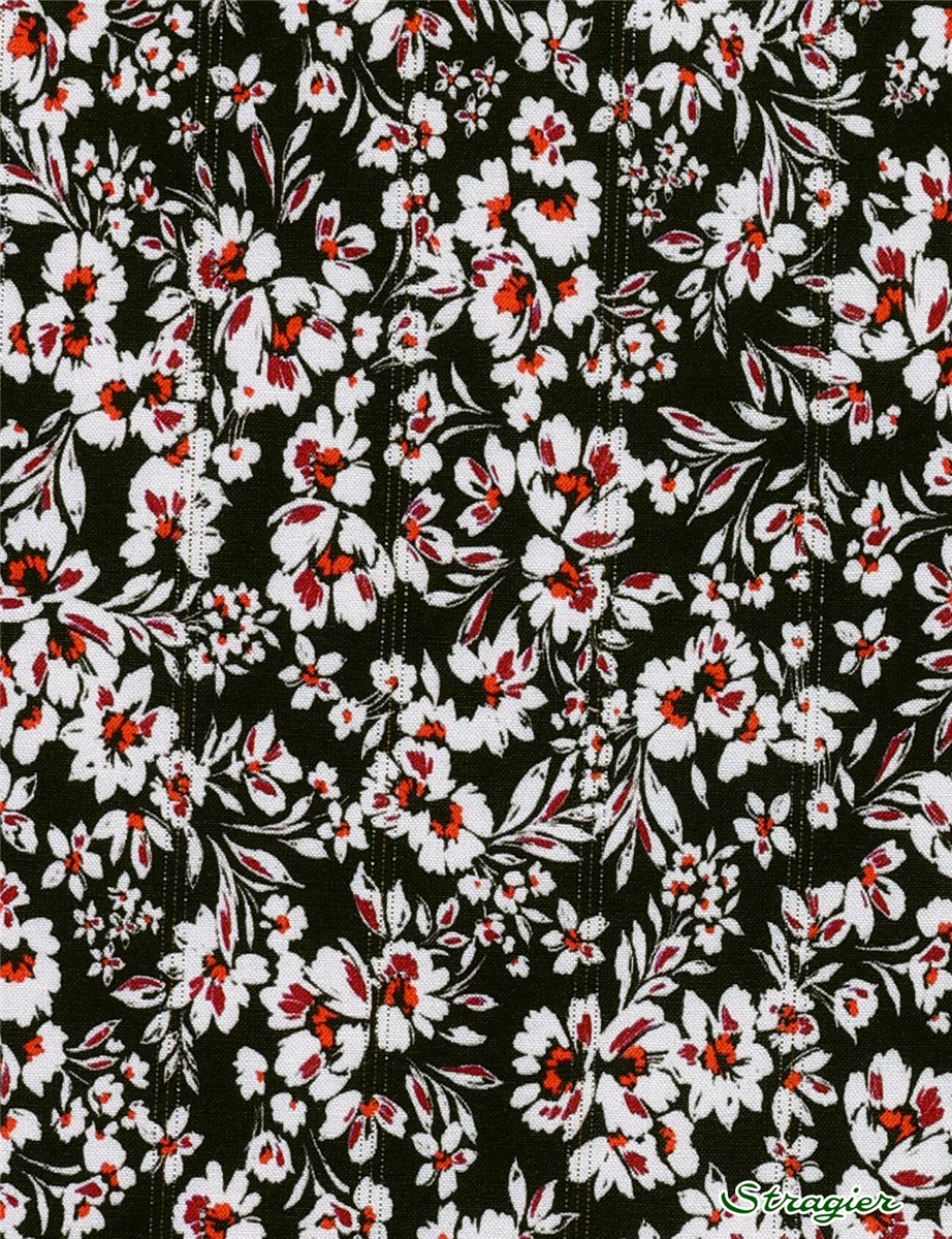 Viscose Lurex - Mira - Black