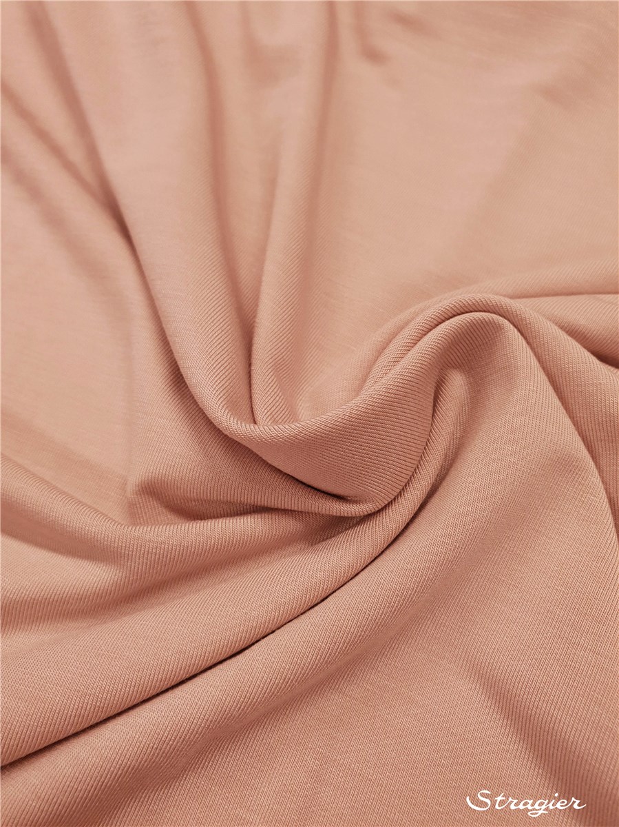 Jersey Bambou Super Soft - uni - Rose blush 