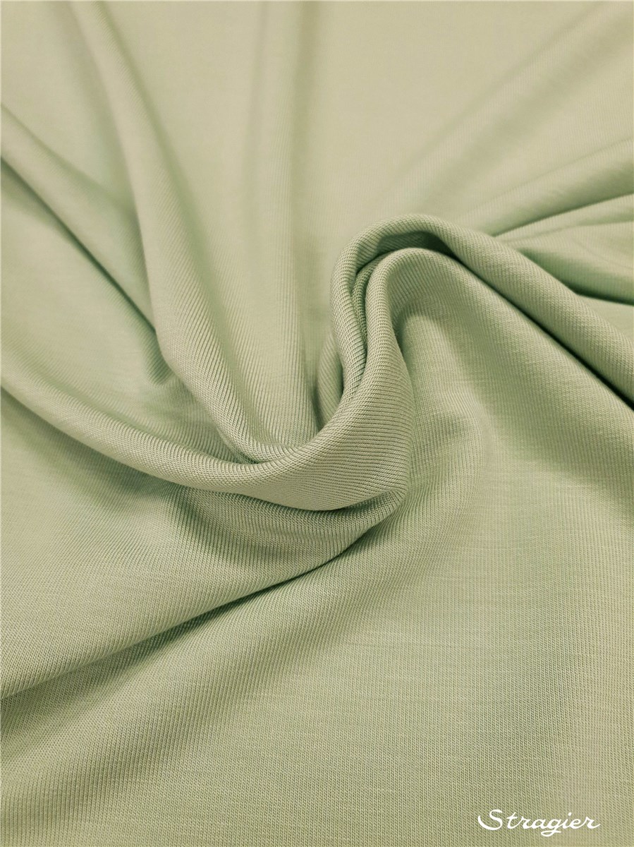 Jersey - Bamboo - Super Soft - uni - Menthe claire